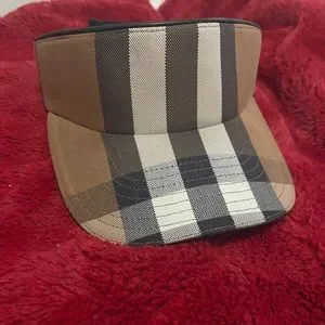 Burberry | Accessories | New Print Burberry Visor Hat | Poshmark